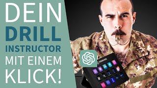 So baust du dir deinen eigenen Drill Instructor mit ChatGPT und Elgato Stream Deck! 