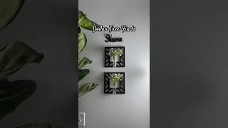 DOLLAR TREE WALL DECOR IDEA. #walldecor #walldecoration #craftideas #craft #diycrafts #diyhomedecor