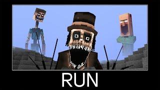 Compilation Scary Moments part 66 - The Silhouette and The Mimicer in Minecraft
