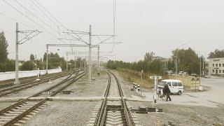 Uzbekistan: Kokand to Margilon by Platzkart-class Train [4K HD]