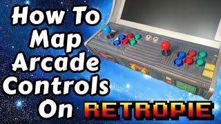 How To Map Arcade Controls On RetroPie - Arcade Cabinet Tutorial - RetroPie Guy