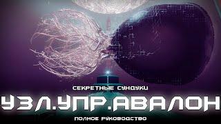 узл.упр.АВАЛОН - все 7 секретных сундуков. [Destiny 2]