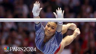 Suni Lee SHINES in Day 2 of Gymnastics Trials to punch her ticket to Paris Olympics | NBC Sports