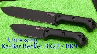 Unboxing - Ka-Bar Becker BK22 & BK9 Survival Knife