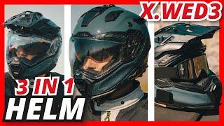 3 Motorradhelme in 1  Der beste Adventurehelm?! | Nexx X.WED3