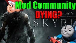 "The Mod Community is DYING!" | Skyrim & Fallout 4 | A Neverending Flux + Bad Timing