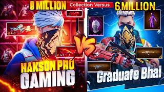 Graduate ff vs Hakson Pro Gaming  One of The Best Collection Verses in Free fire - Garena free fire