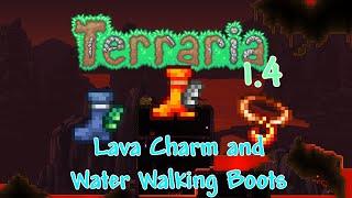 Terraria 1.4 Water Walking Boots and Lava Charm Seed! (No longer works)