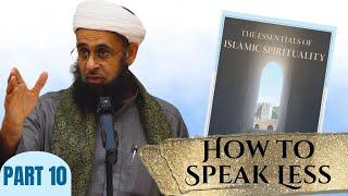 How to Speak Less | Dr. Mufti Abdur-Rahman ibn  Yusuf Mangera