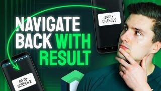 How to Navigate Back With a Result in Jetpack Compose