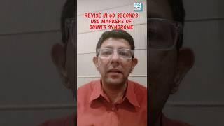 USG markers of Down's syndrome - Revise in 60 seconds! #neetpg #fmge #obstetrics #mbbs #gynaecology