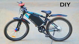 How to Make Electric Bike With 350W Hub Motor