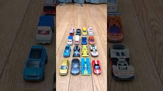 16 Varied Toy Cars Lining Up! Which Car Catches Your Eye The Most?