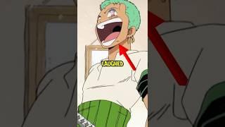 The first time Zoro laughed 