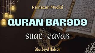 Ramazan məclisi (07.03.25) Şeyx Abu Zeyd  Sual-Cavab