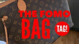 FOMO Bag Tag Created by TESLUXE | "Fear of Missing Out" Bag Tag