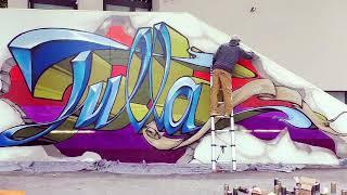 Graffitischool mit Jeroo an der Tulla-RS MA²