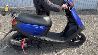 Видео запуска Yamaha JOG Space Innovation