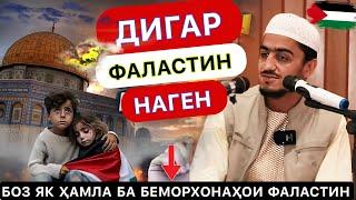 ДИГАР ДАР БОРАИ ФАЛАСТИН НАГЕН. ЧАВОБИ ДАНДОН ШИКАН БА ШУМО.