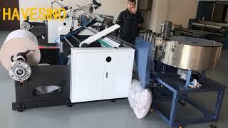 Coreless thermal paper slitting machine CP S900C