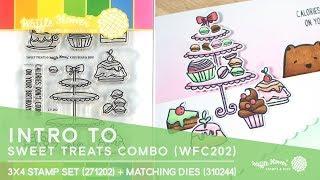 WFC Intro - Sweet Treats Stamp Set with Matching Dies