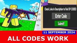 *ALL CODES WORK* Shoot Wall Simulator ROBLOX | September 11, 2024