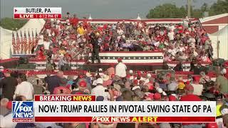 Former President Donald Trump SHOT at Rally | July 13, 2024