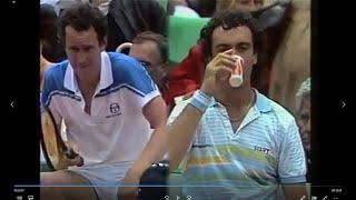 José Luis Clerc vs John McEnroe - Düsseldorf 1984