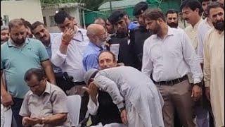 yaseen Hamdani  with Azad shab at Jammu . #GUFTUGU_WITH_AZAD_SHAB