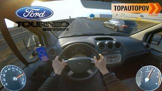 Ford Transit Connect 1.8TDCI (66kW) |80| 4K DRIVE POV - ENGINE, ACCELERATION, BRAKESTopAutoPOV