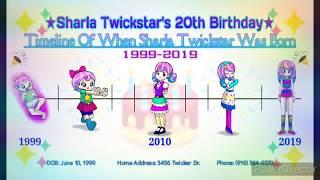 Sharla Twickstar's 20th Birthday: Age Timeline (2019)  |  JesseFan 2017 Coronado (2020)