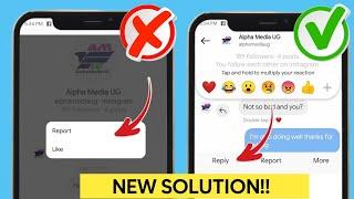 How to Fix Instagram Message Swipe Reply Option Not Working / Showing 2023 (NEW UPDATE)