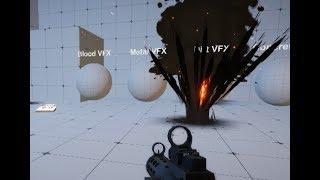 Explosions & Bullet Impact Effects Testing (Unity 2017.1)