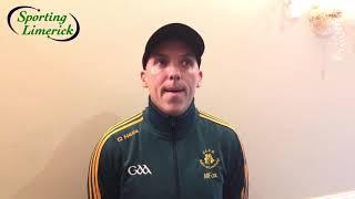 Mike Fox chats to Sporting Limerick ahead of county final