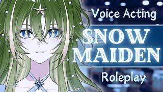 〚 Voice Acting 〛 A Cup of Coffee with a SNOW MAIDEN  Roleplay ASMR