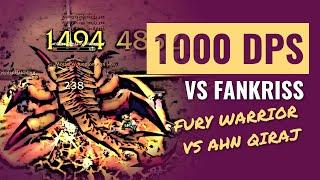 Fury Warrior vs Fankriss 1000 DPS!