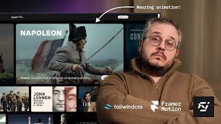 Rebuilding Apple's Crazy Scroll Animations With Framer Motion And TailwindCSS