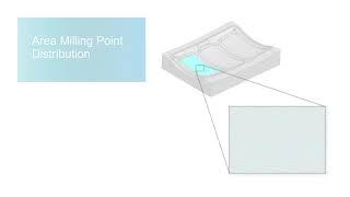 NX CAM Demo | Area Milling  Point Distribution