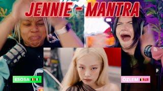 JENNIE  - Mantra Official Music Video reaction