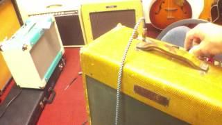 Vintage Fender Tweed DeLuxe Guitar Amplifier 1953