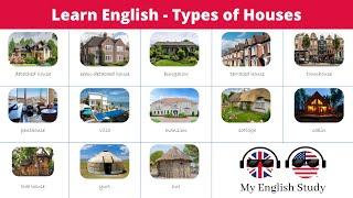 Learn English Vocabulary #3 | Types of houses ️️