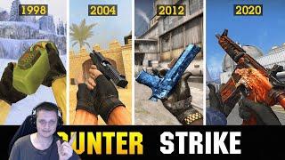 КАК Counter-Strike СТАЛ ИЗВЕСТНЫМ 1998-2020 | Реакция