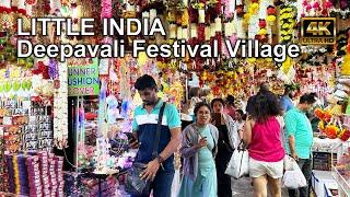 Deepavali Festival Village - Little India Singapore | Chats with our migrant workers #diwali