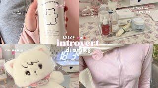 life of an introvert 𐙚₊˚ aesthetic diaries unboxing | skincare | makeup | cozy routine