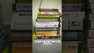 book stack for upsc maths optional