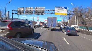 Road to Sheremetyevo Airport / Khimki City in Moscow Region