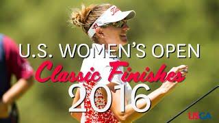 U.S. Women's Open Classic Finishes: 2016