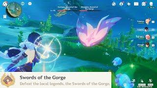 Swords of the Gorge | Genshin Impact