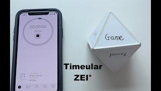 Timeular ZEI° Time-Tracking Device - Unboxing and Testing