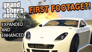 GTA 5 Expanded And Enhanced First Footage Shown? (Quick Comparison VS PC)